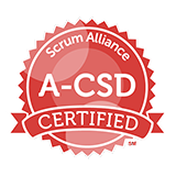Certified Advanced Scrum Developer (A-CSD) badge