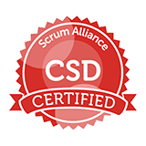 Certified Scrum Developer (CSD) badge