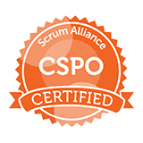 Certified Product Owner (CSPO) badge
