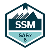 SAFe Scrum Master (SSM) badge
